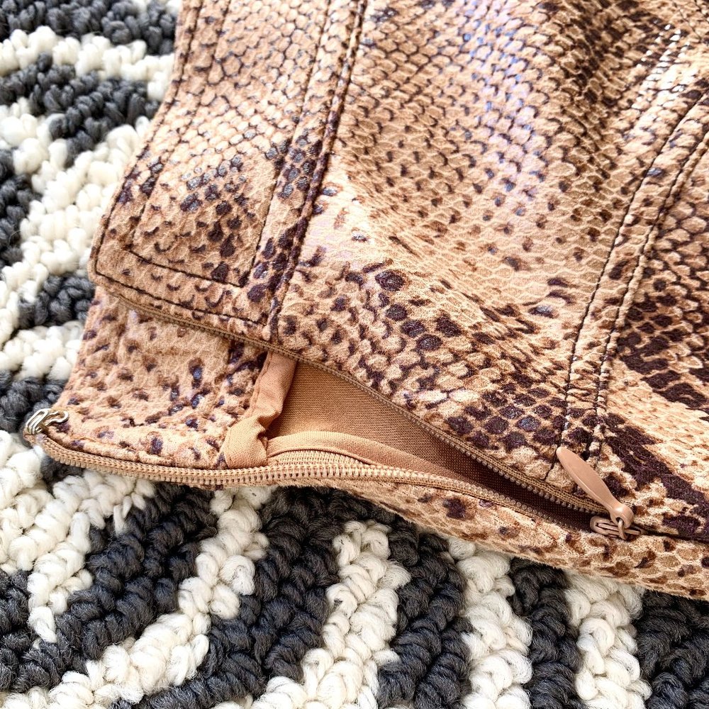 Anthro Current Air Orly snake print midi skirt - Picture 8 of 9